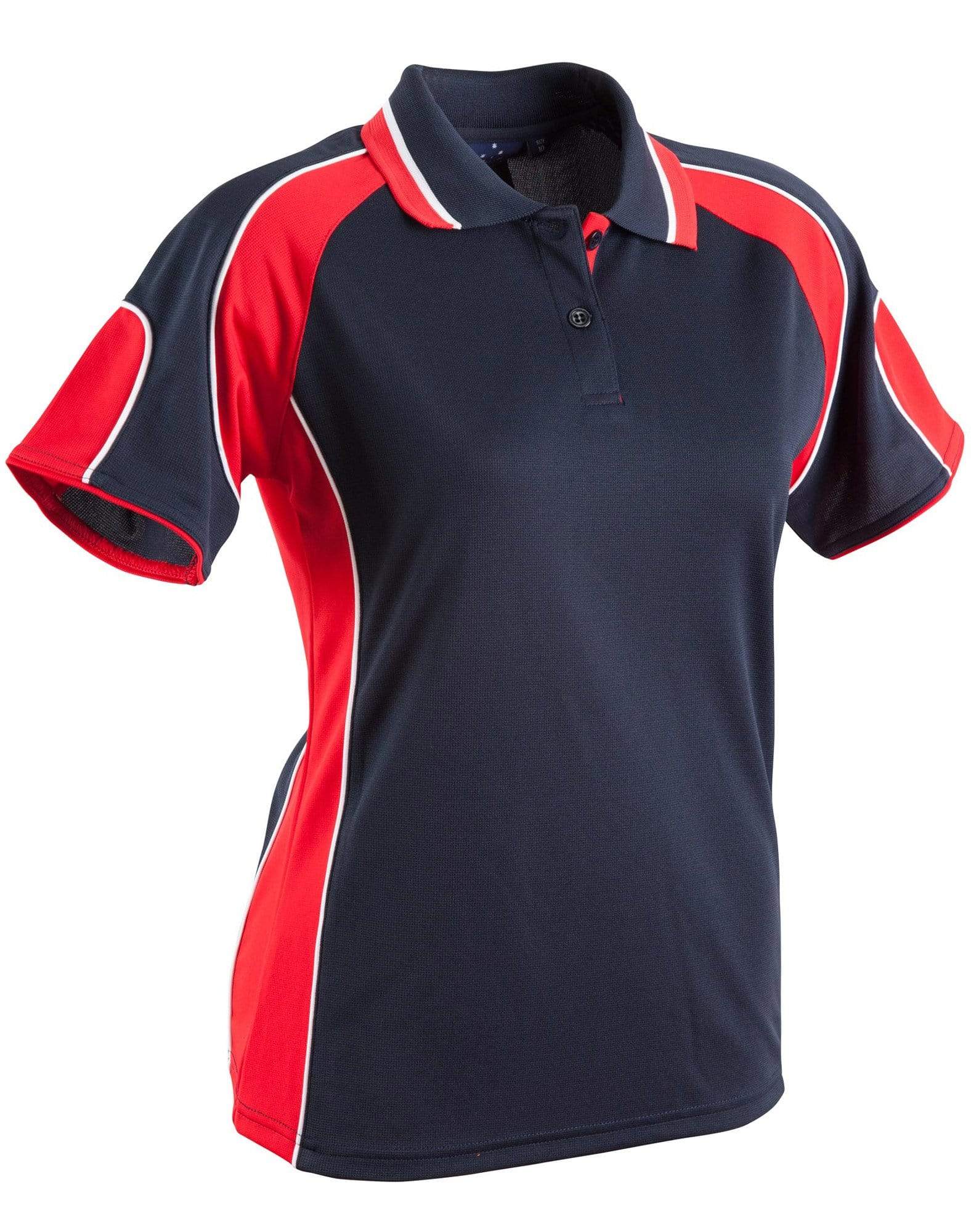 Winning Spirit Alliance Polo Ladies Ps62 Casual Wear Winning Spirit Navy/Red 8